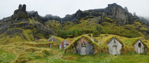 Preview: Wooden houses of Nupstadur