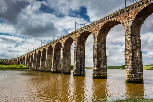 Preview: View of the three bridges in Berwick-upon-Tweed