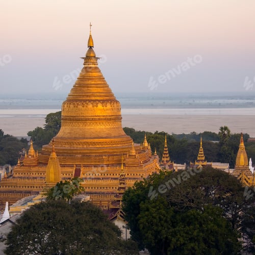Preview: Shwezigon Pagoda - Bagan - Myanmar