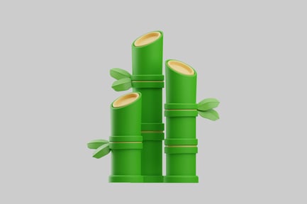 Preview: Festive Bamboo Stalk Arrangement
