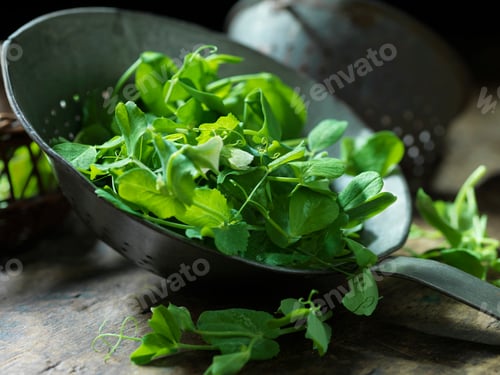 Preview: Fresh pea shoots