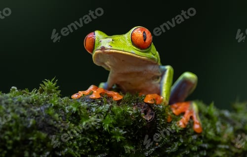Preview: Red-eyed Tree Frog in Costa Rica