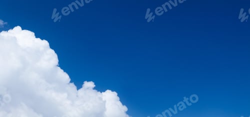Preview: Blue sky with clouds