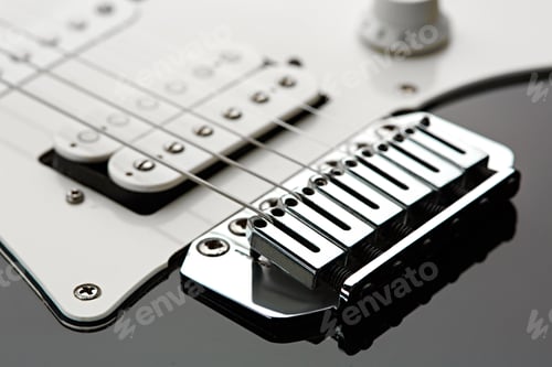 Preview: Electric guitar, focus selection on strings
