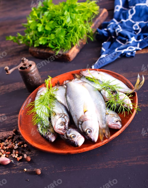 Preview: Fresh fish, fish reading for cooking