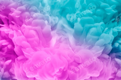 Preview: Abstract colorful smoke background illustration
