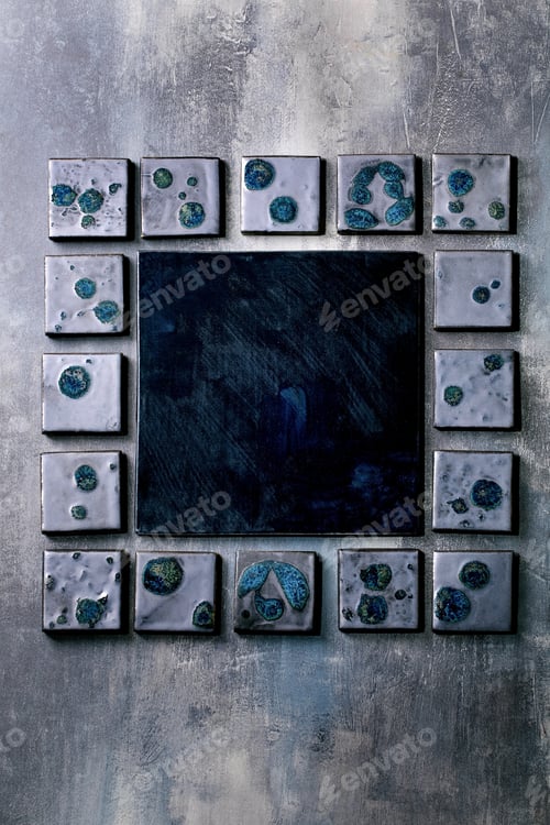 Preview: Textured ceramic tiles for background