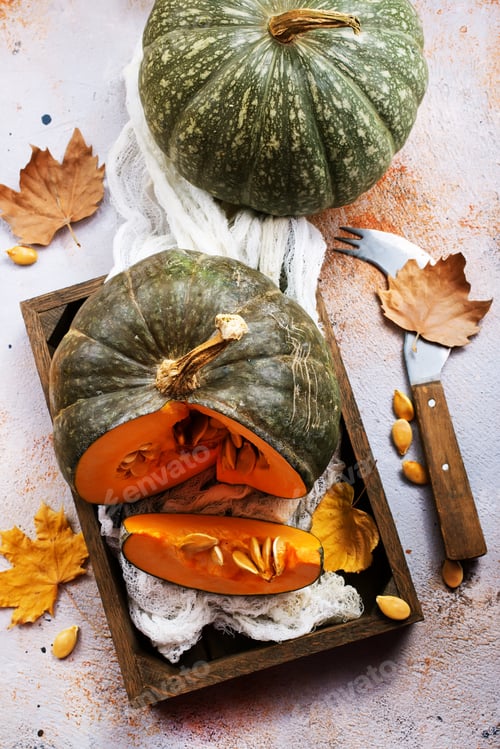 Preview: raw pumpkin