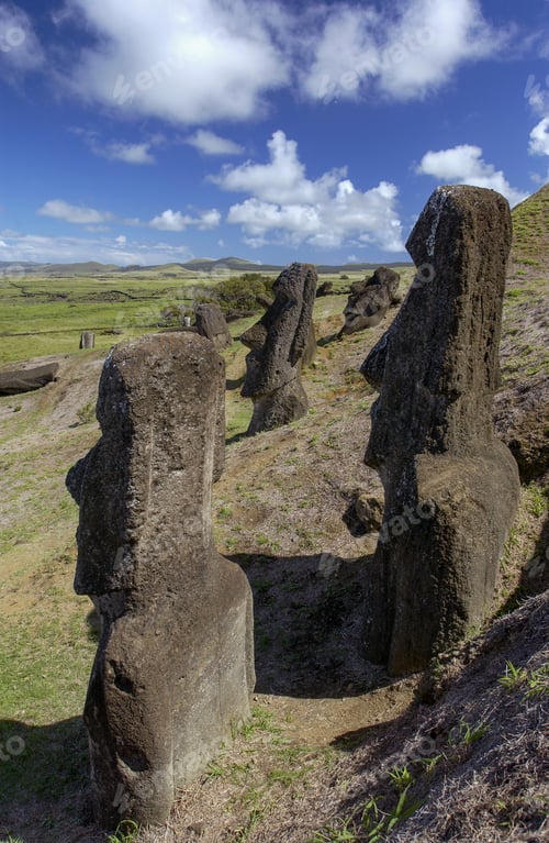 Preview: The Moai of Easter Island in the South Pacific
