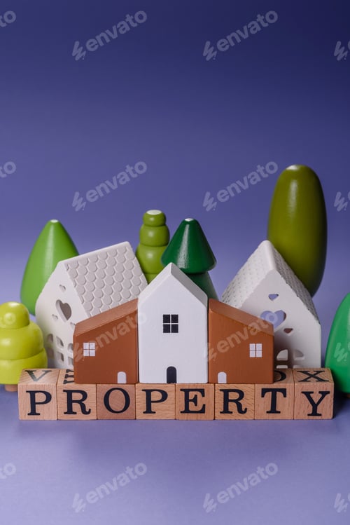 Preview: Property, house, real estate, purchase or sale. Financial investment