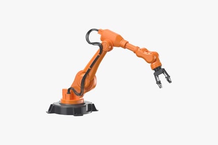 Preview: Articulated Gripper Robot: Assembly Line Arm