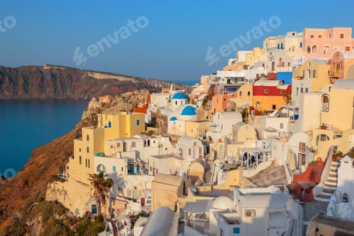 Preview: dome church in Santorini Greece