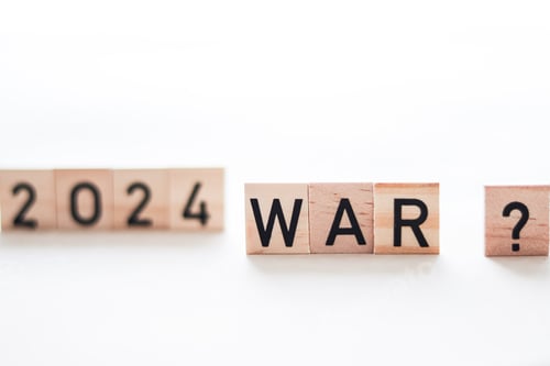 Preview: New year 2024. Future. War.