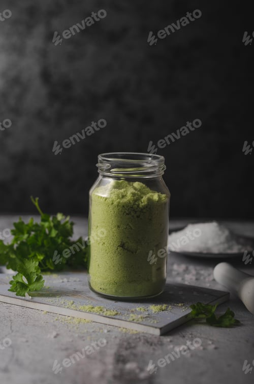 Preview: Homemade bio flavored salt with herbs