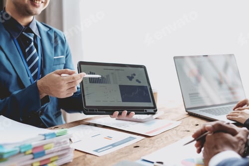 Preview: Business people, teamwork and meeting for strategy, planning or corporate brainstorming