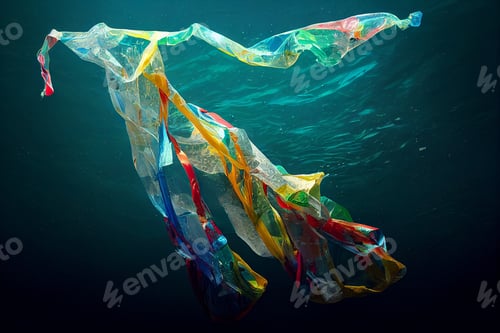 Preview: The plastic bags floating in the ocean