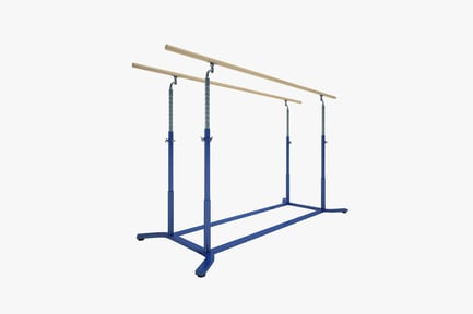 Preview: Gymnastics parallel bars apparatus with adjustable height mechanism