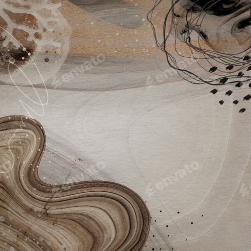 Preview: Monotone Neo Memphis social background illustration