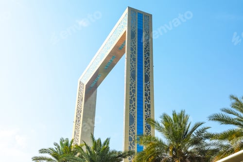Preview: Dubai Frame in Zabeel Park in Dubai
