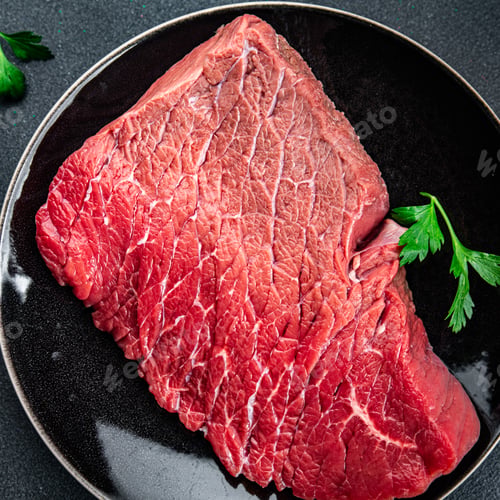 Vista previa: beef raw meat fresh veal healthy eating cooking meal food snack on the table copy space food