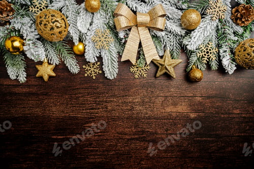 Preview: Christmas and New Year background