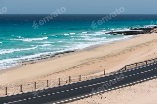 Preview: Road and ocean on Canary islands
