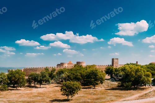 Preview: Medieval Fortress Akkerman In Belgorod-Dniester, Ukraine. Akkerm