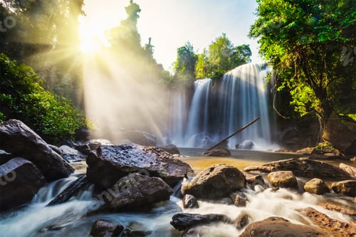 Preview: Tropical waterfall