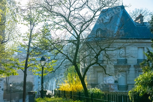 Preview: Montmartre, romantic parisian street