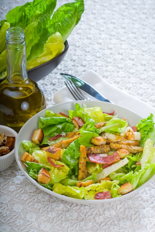 Preview: fresh homemade ceasar salad
