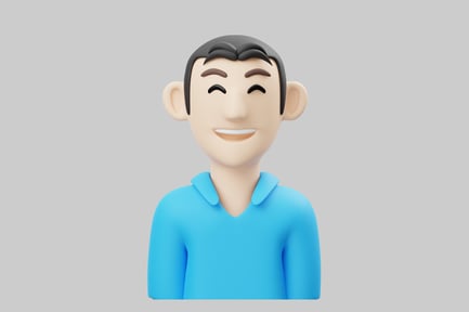 Preview: Simple cartoon male character