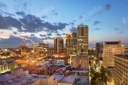 Preview: Birmingham, Alabama, USA Skyline