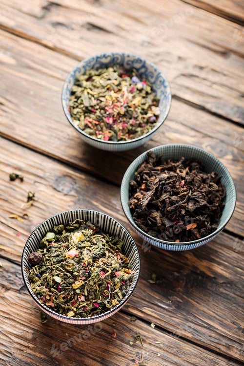 Preview: Set of different tea