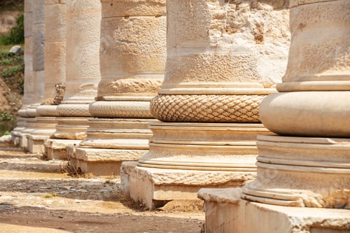 Preview: The Temple of Artemis. Sardes Ancient city. Manisa, Turkey. UNESCO World Heritage Tentative List.