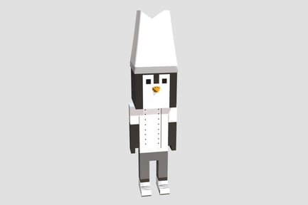 Preview: 3D Character Penguin
