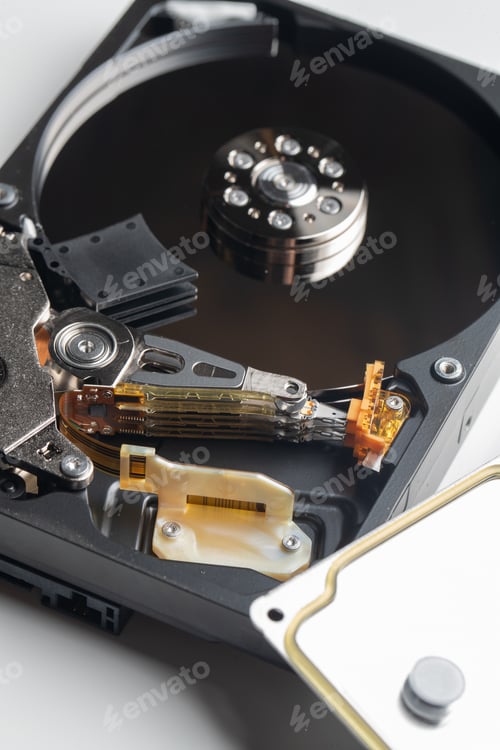 Preview: front view new disk drive on white surface laptop cd online desktop horizontal