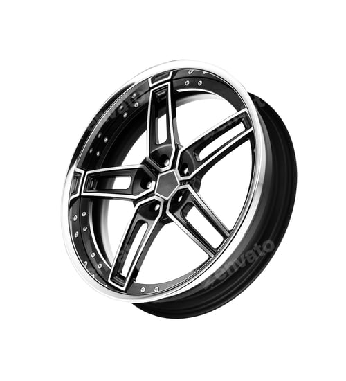 Preview: alloy rim isolated