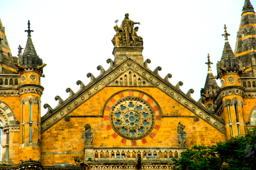 Preview: Facade of Chhatrapati Shivaji Terminus (formerly Victoria Terminus) in Mumbai, India.