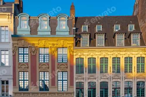 Preview: Lille, typical buildings in the center