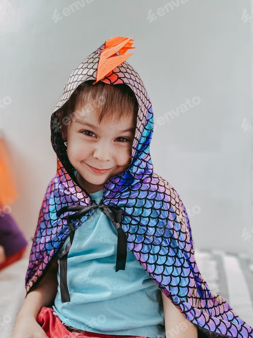 Preview: Little boy in carnival costume