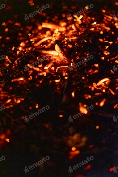 Preview: burning ashes texture with a big contrast