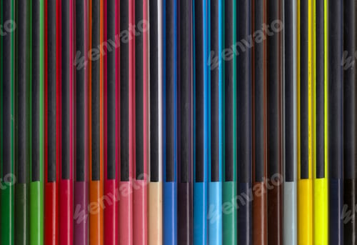 Preview: Old colored wooden pencils