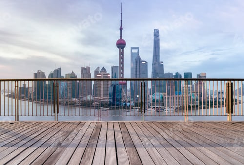 Preview: beautiful shanghai cityscape