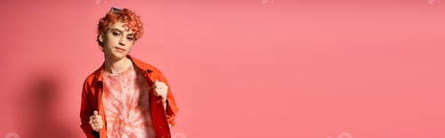 Preview: Crimson Comet: Youthful Man in Red Jacket With Fiery Hair