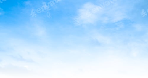 Preview: Nature Sky Cloud Blue Background Paronama