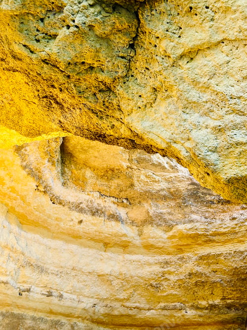 Preview: Beautiful view of Benagil Cave in Carvoeiro Algarve Portugal