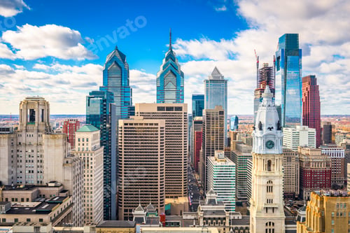 Preview: Philadelphia, Pennyslvania, USA Skyline
