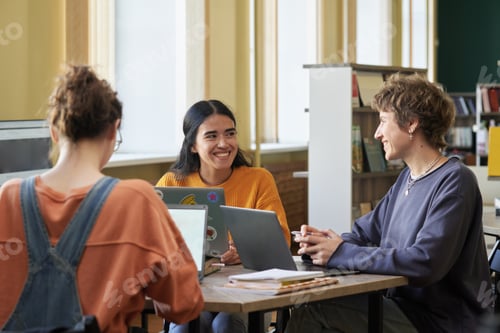 Preview: Discussing Project in University Library Setting