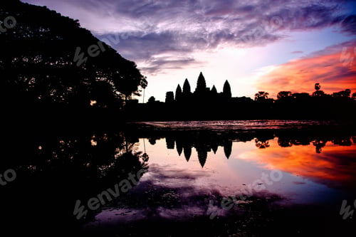 Preview: angkor wat at sunrise