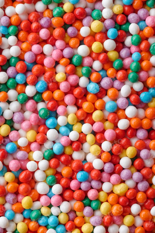 Preview: Multicolored candy drops